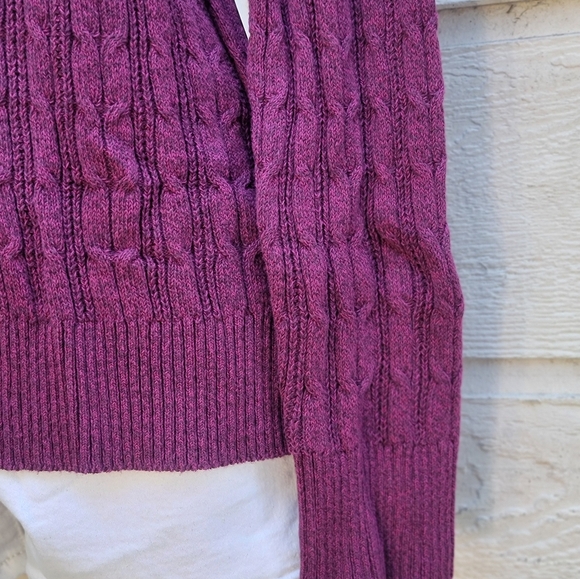 St. John's Bay Womens V Neck Long Sleeve Pullover - Picture 10 of 11